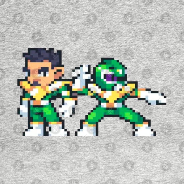 Green jdf 8bit by Kopi Aiko Art